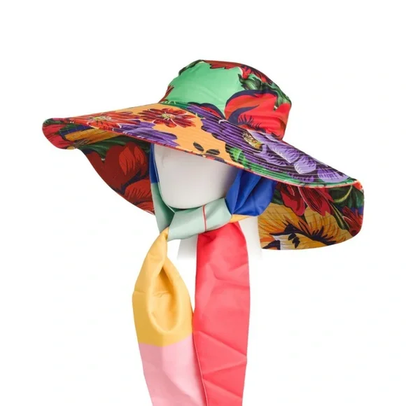 FARM Rio | Accessories | Nwt Farm Rio Wide Brim Chia Hat  display picture 2